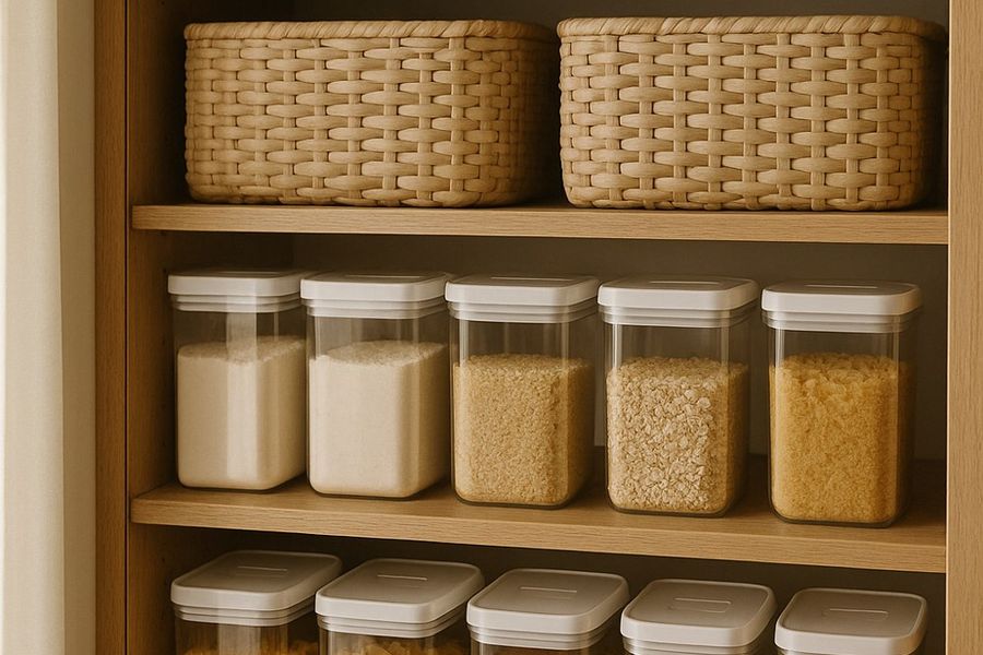 How to Organize Tupperware and Food Containers for Good